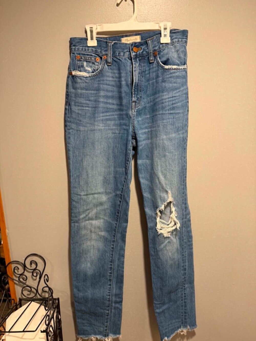 Madewell Distressed Jeans Size 26